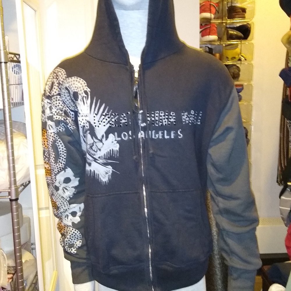 The Great China Wall Swarovski Prong set Hoodie